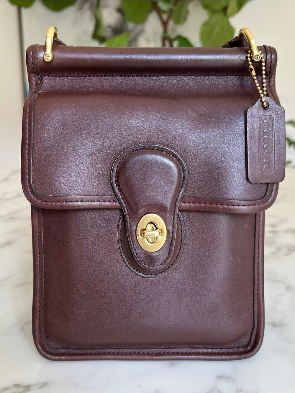 Vintage Coach Murphy bag Mahogany